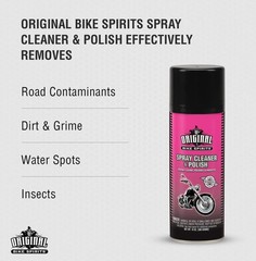 ZEP Original Bike Spirits Aerosol Spray Cleaner Polish, 14 oz (Choose Quantity)