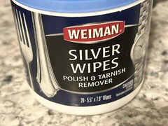 Weiman Jewelry GOLD BRASS SILVER WIPES Polish Remove Tarnish ~ 20ct