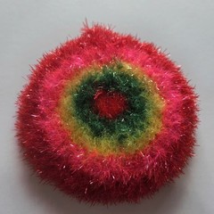 Hand-knit acrylic scrubber, korean mom’s hand made, 2ea