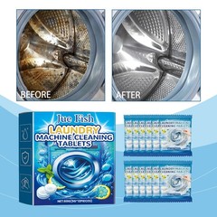 Clean Washing Machine Cleaner Tablets – 12 Pack