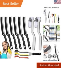 Deep Cleaning Essentials: Multi-Surface Crevice Cleaning Brushes (12pcs)