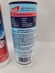 Lot Of 2 Professor Amos Fast Odor Eliminator Spring Breeze New & Sealed 8oz each