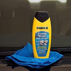 12 Fl Oz Unscented Glass Cleaner – Rain-X X-Treme Clean for Crystal Clear Vision