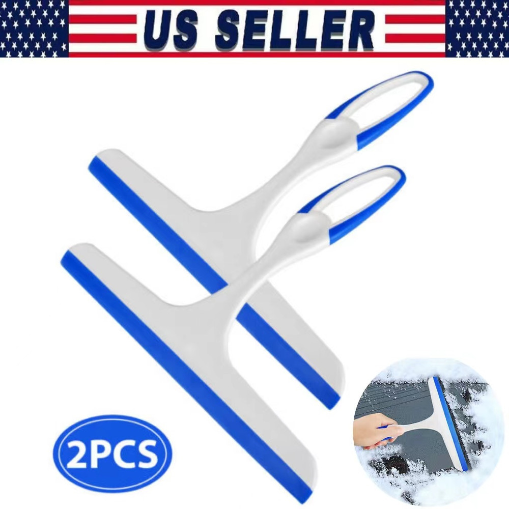 Window Mirror Car Windshield Squeegee Shower Glass Wiper Kitchen House Clean US