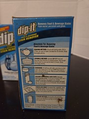 (2) Dip-It Food And Beverage Stain Remover – Soft Powder – NOS