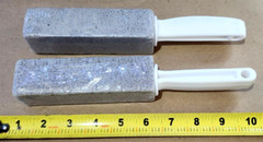 2 Pcs Pumice Stone Cleaning Heavy Duty Handle Toilet Scouring Stain Remover Tool