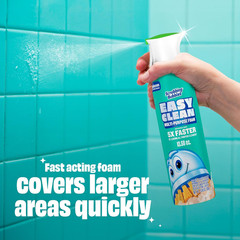 Easy Clean Foaming Multipurpose Bathroom Cleaner, Continuous Spray Bottle, Fast