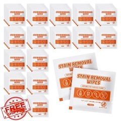 RSQAZQ Stain Remover Wipes White 200 Portable