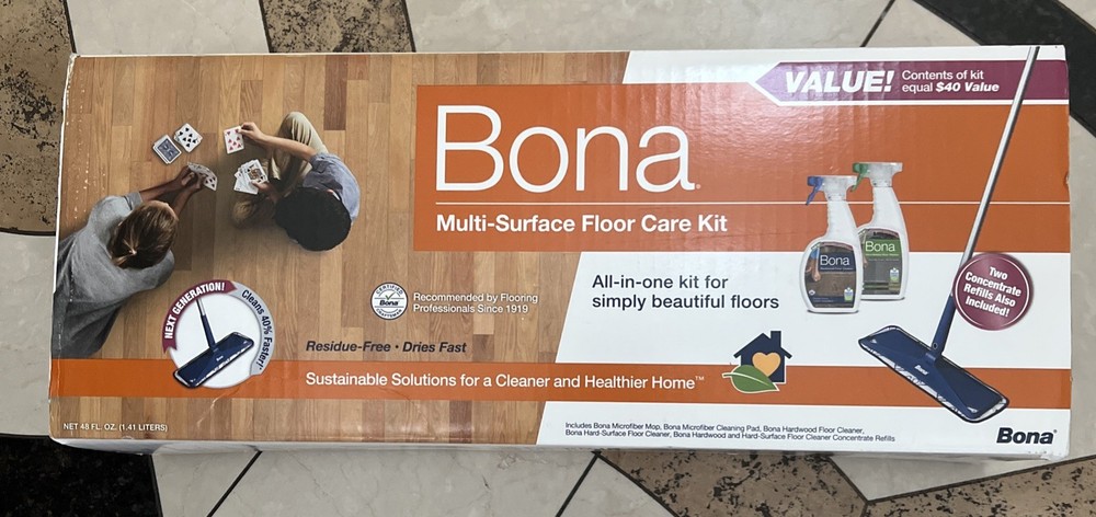Bona All-in-one Multi-Surface Floor Care Kit