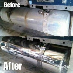 Brass, Copper, Stainless, Alum., Chrome, Cleaner-Polish-Sealer CASE (12-8 FLOZ)