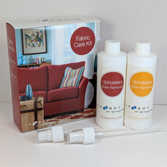 LaZBoy Fabric Care Kit Red and Gold Upholstery Stain Remover Spray Lazy Boy NEW