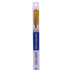 Parts Cleaning Brush, Handmade, Home and Auto Use, Solid Ergonomic Wood Handle,