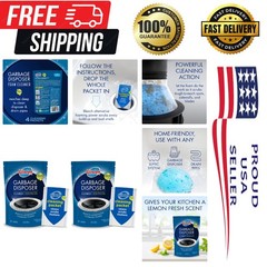 Concentrated Garbage Disposal Cleaner – Lemon Foaming Action, 8 Uses in 2 Pack