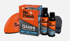 Nu Finish Glass Restore Kit – Windshield Polishing & Ceramic Sealant