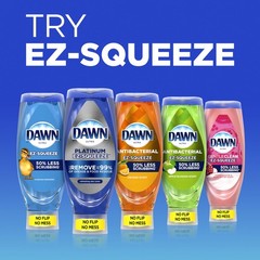 EZ-Squeeze Ultra Dish Soap, Dishwashing Liquid, Original, Dish Soap Refill, 22 f