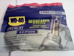 WD 40 Degreaser Cleaner EZ PODS Multi Surface Cleaning Pack of 5 FREE SHIPPING