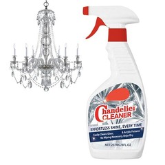 Chandelier Cleaner Drip Dry Spray, No Wipe Dust Remover for Chandelier Cleaning