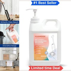 Floor Cleaner Solution 85oz 2.5L Blended Flowery Scent for Hardwood Tile