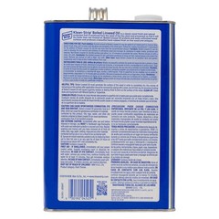 Boiled Linseed Oil Wood Sealer Natural Finish 1 Gallon