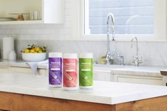 All-Purpose Cleaning Wipes, Pink Grapefruit Scent, Multi-Surface, Compostable, 2