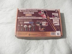 HORSEPOWER POCKET PONY GOLD POWER SCRUBBER CORDLESS , RECHARGEABLE , WATERPROOF
