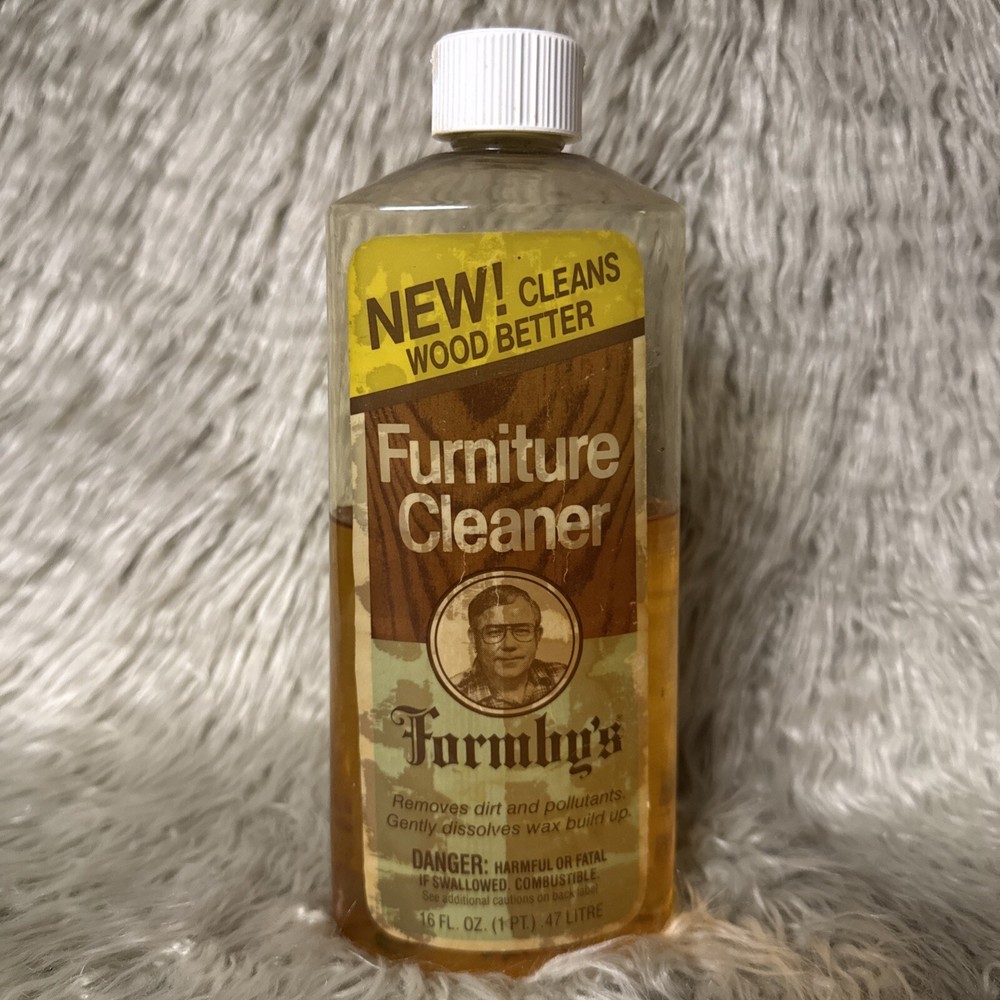 FormbysFurniture Cleaner Deep Cleansing Build Up Remover Dissolves Wax Lemon Oil