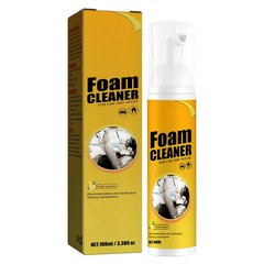 Multipurpose Foam Cleaner Spray 100ml for Car and House Lemon Flavor All-purpose