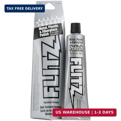 Metal Polish Paste – 1.76oz USA-Made Silver Polish for Solid Chrome, Stainless S
