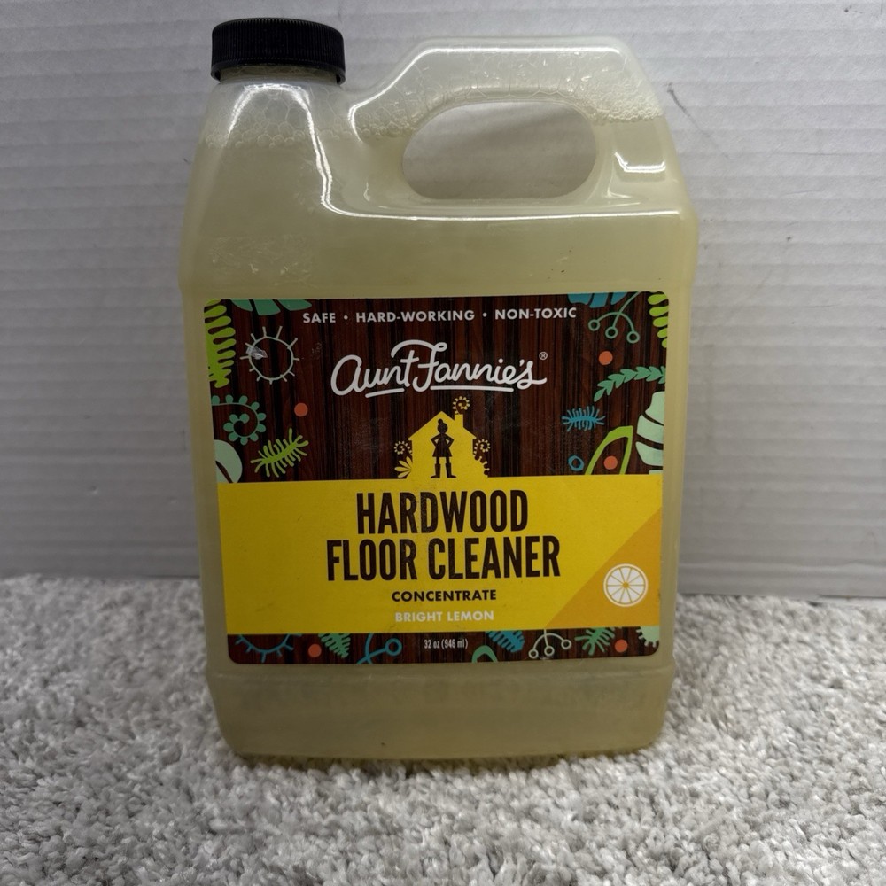 Ultra-Concentrated Hardwood Floor Cleaner, Bright Lemon, 32 fl oz (946 ml)