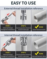 Internal & External Pipe Threading Tool, PVC Pipe Threader, Pipe Threading To…