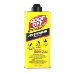 (6 Pack) Goof Off Professional Strength Latex Paint & Adhesive Remover 6 oz Can