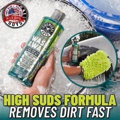 Chemical Guys Sudpreme Wash & Wax 128 oz High Suds Foaming Car Wash Soap with Ca