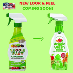 Veggie Wash Organic Fruit and Vegetable Wash, Certified Organic, Ideal for Clean