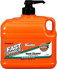 Permatex Fast Orange Smooth Lotion Hand Cleaner – 1 Gal,0.5 Gal,15oz. 7.5oz.
