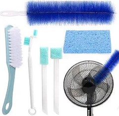 Fan Cleaning Brush Tools Set, 6 Pcs Cleaner for Stand up Fan Color: Multicolor