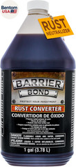 Barrier Bond – Rust Converter, 1 Gallon, Anti-Rust Metal Coating, Rustpoofing Pr