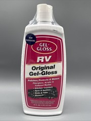 Gel Gloss Polish And Protector RV 16 Oz for Fiberglass, Acrylic, Tile, Marble