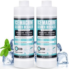 Ice Machine Cleaner Descaler, 32 Fl OZ Ice Maker Cleaner (8 Uses), Ideal Univ…