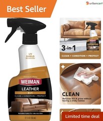 Leather Care Kit: Cleaner, Conditioner & UV Protector