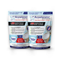 PREMIUM Toilet Bowl & Septic Cleaner – 2 Pack Value Bundle , Drain Field Cleaner