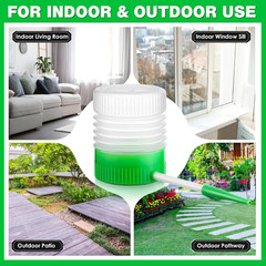 Diatomaceous Earth Powder Duster with 6 Inch Extension Nozzle for Pest Control