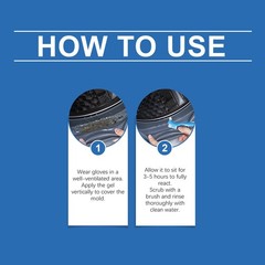 JAKEHOE Household Dirt Cleaning Gel For Home, Kitchen, And Metal Surfaces Cross-