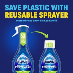 Platinum Powerwash Dish Spray, Dish Soap Cleaning Spray, Apple Scent Refill, …
