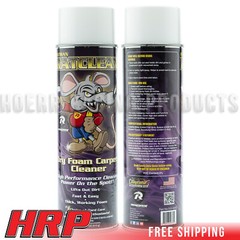 RATMAN Speed Clean Dry Foam Carpet Cleaner, Fast and Easy to Use, 18 Oz Can 2pk