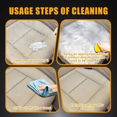 4-in-1 Multi-Enzyme Foam Cleaner, 2 PCS Foam Cleaner All Purpose Deep Cleaning S
