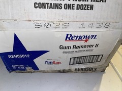 Renown REN05012-AM 6 oz. Gum Remover II Aerosol 10 Cans New Old Stock