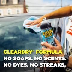91164-3PK Premium Aerosol Glass Cleaner Spray for Car Windshields and Windows, A