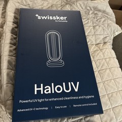 HaloUV Swissker by Swissklip UV-C Light Enhanced Home Cleanliness NIB