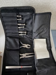 Big Lot Of House Hold Stuff 8 Items One Vintage Staple Hammer , New Bolts.
