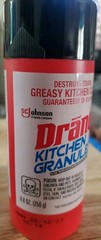 Kitchen Granules Drain Clog Remover and Cleaner, Unclogs Blockage from Grease